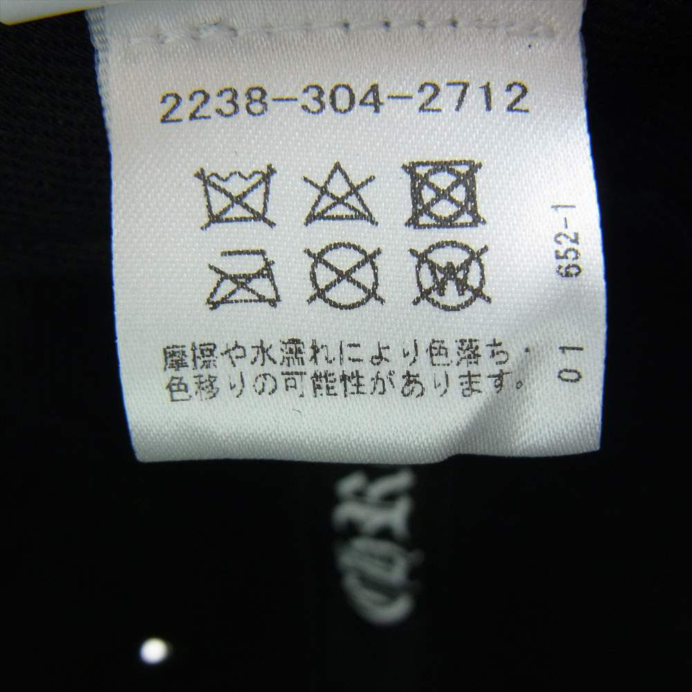 CHROME HEARTS クロムハーツ（原本無） 国内正規品 ホースシュー ベースボール キャップ ブラック系 53-60【中古】