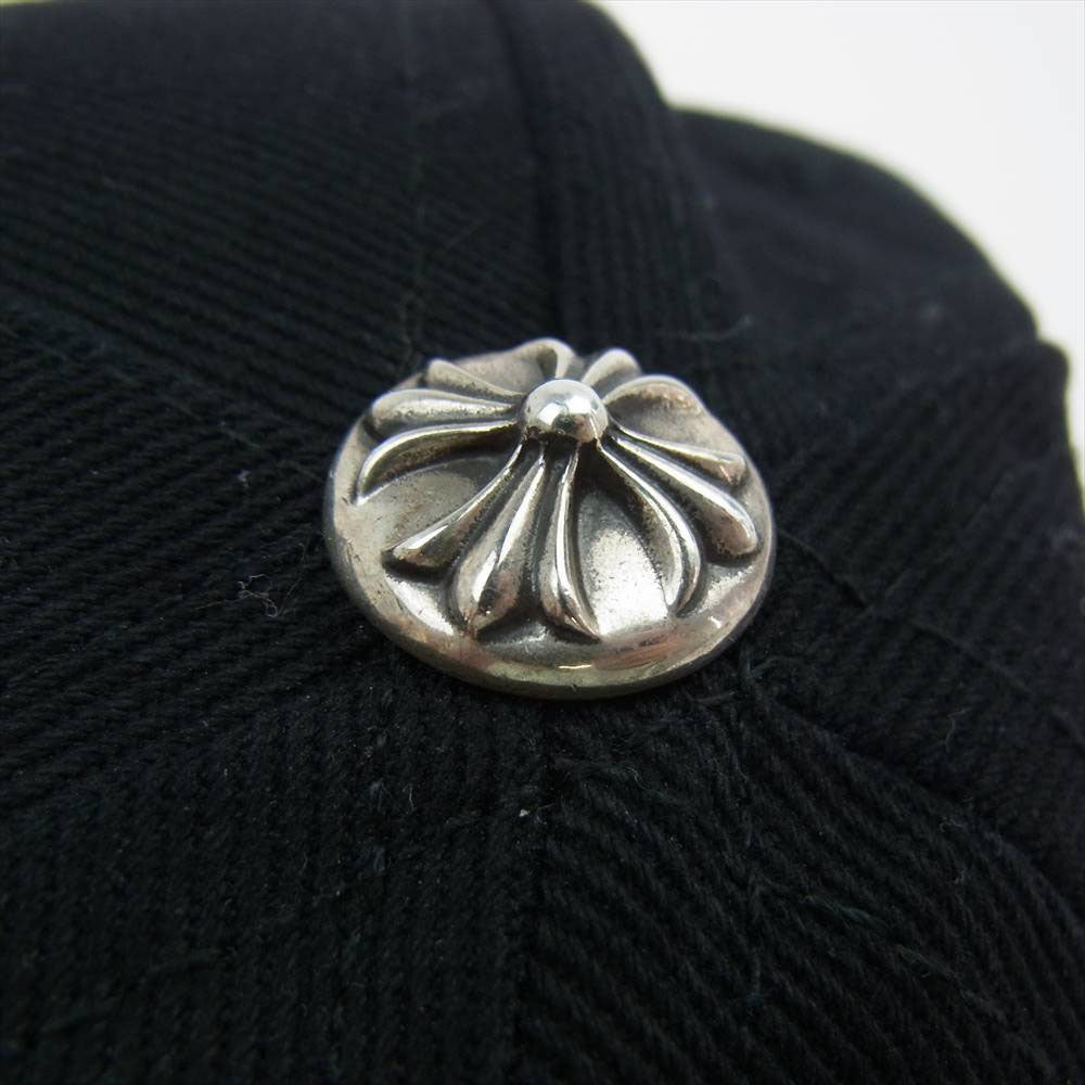 CHROME HEARTS クロムハーツ（原本無） 国内正規品 ホースシュー ベースボール キャップ ブラック系 53-60【中古】