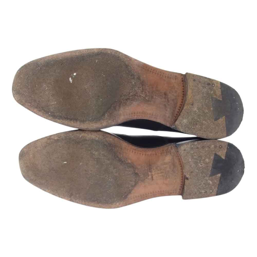 ヤンコ 14272 STRAIGHT TIP SHOES ストレートチップ シューズ ブラック系 6 1/2【中古】