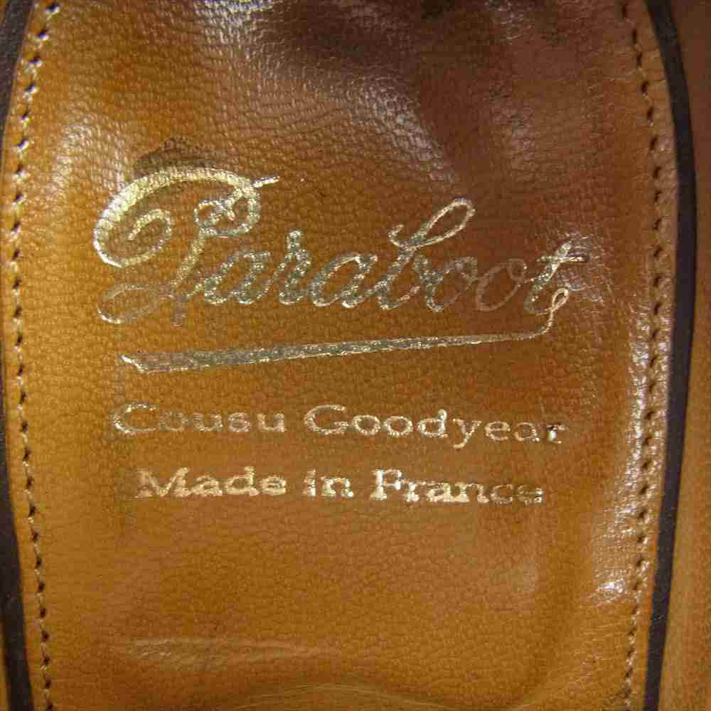 Paraboot パラブーツ プレーントゥ レザーシューズ ブラウン系 5 1/2【中古】