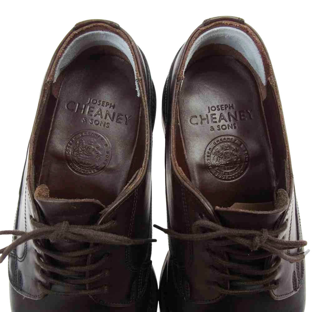 ジョセフ チーニー CAIRNGORM H CHICAGO ケンゴン シカゴ ダイナイトソール ダークブラウン系 6【中古】