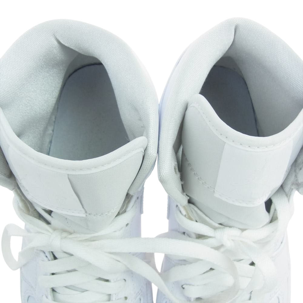 NIKE ナイキ 554724-130 AIR JORDAN 1 エア ジョーダン 1 MID ミッド スニーカー ホワイト系 25.5cm【中古】