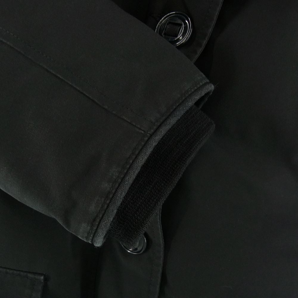 CANADA GOOSE カナダグース 2600JL  国内正規品 BRONTE PARKA ブロンテ パーカー ダウン ジャケット コート ブラック系 M【中古】