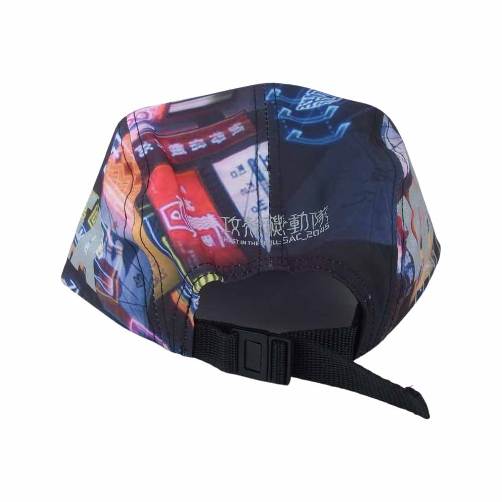 WIND AND SEA ウィンダンシー 44821 WDS-GITS-16 × Ghost In The Shell Sac_2045 x WDS JET CAP 攻殻機動隊 ナイロン ジェットキャップ ネオン マルチカラー系 F【新古品】【未使用】【中古】