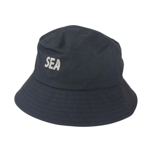 WIND AND SEA ウィンダンシー 44821 WDS-GITS-17 × Ghost In The Shell Sac_2045 x WDS Hat 攻殻機動隊 ナイロン バケットハット ブラック  ブラック系【新古品】【未使用】【中古】