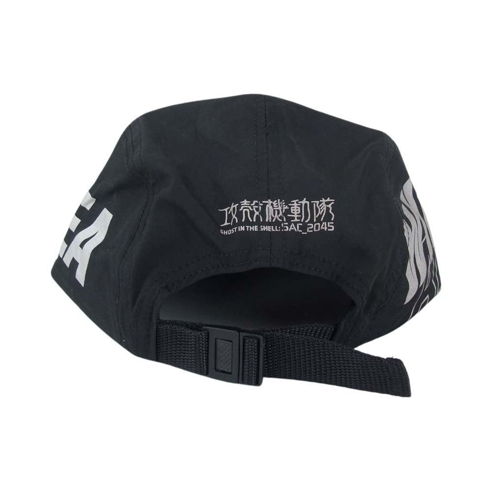 WIND AND SEA ウィンダンシー 44821 WDS-GITS-16 × Ghost In The Shell Sac_2045 x WDS JET CAP 攻殻機動隊 ナイロン ジェットキャップ ブラック ブラック系 F【新古品】【未使用】【中古】
