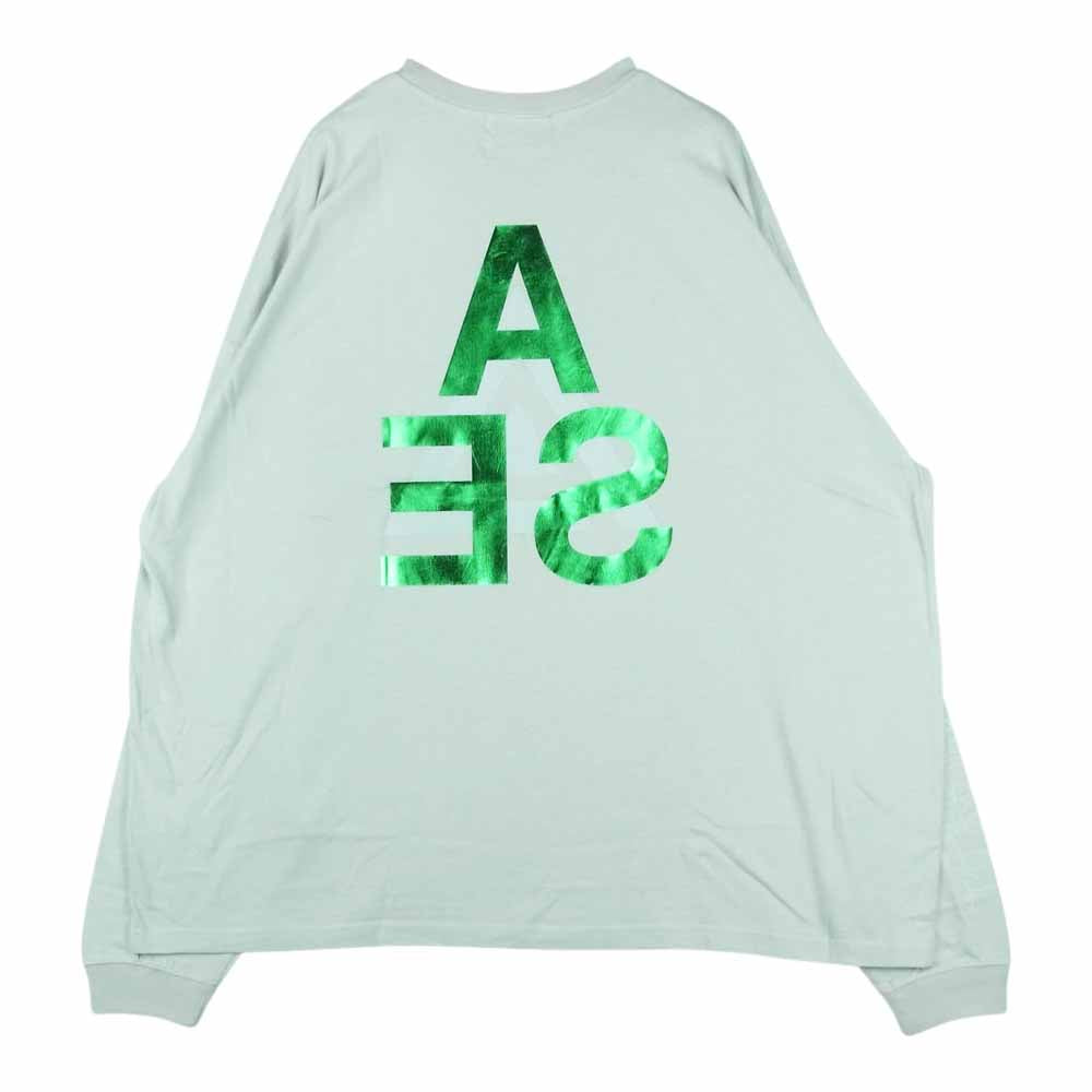 WIND AND SEA ウィンダンシー 44821 WDS-GITS-12 攻殻機動隊 Ghost In The Shell Sac_2045 WDS A32 L/S T Shirt 長袖 カットソー ロンT Tシャツ ライトグレー系 XL【新古品】【未使用】【中古】