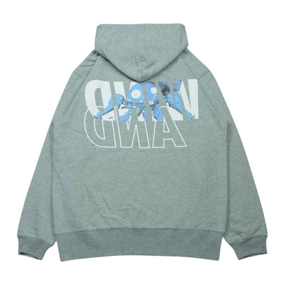 WIND AND SEA ウィンダンシー 44821 WDS-GITS-07 攻殻機動隊 Ghost In The Shell Sac_2045 WDS Hoodie Gray プルオーバー パーカー ロゴ フーディー グレー系 M【新古品】【未使用】【中古】