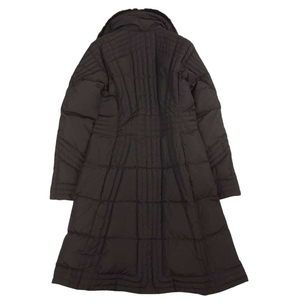 MONCLER モンクレール Z6HJ474 茶タグ スープリームインコーポレーテッド 着脱可能 ファー ダウンコート ブラウン系【中古】