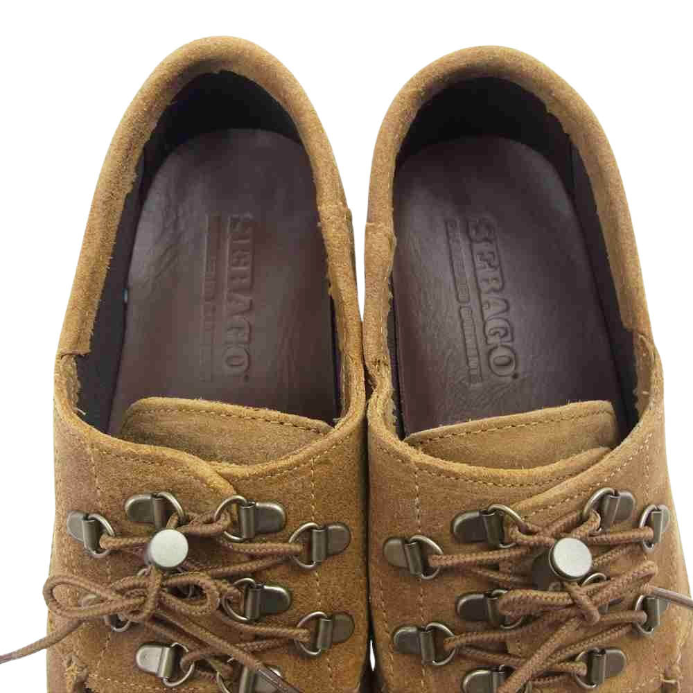 Engineered Garments エンジニアードガーメンツ 771125W SEBAGO セバゴ OVERLAP オーバーラップ スエード シューズ ブラウン系 29cm【中古】