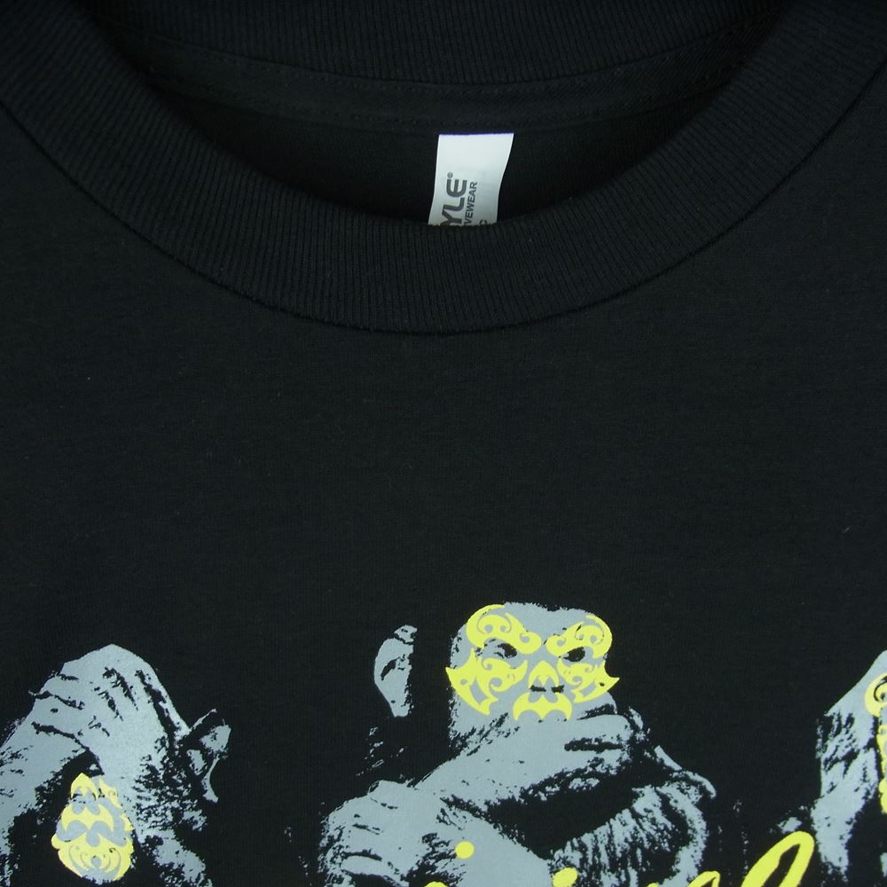 TENDERLOIN テンダーロイン 20SS TEE L/S T.W.B.M ロンT 長袖 Tシャツ カットソー ボルネオスカル ブラック系 M【中古】