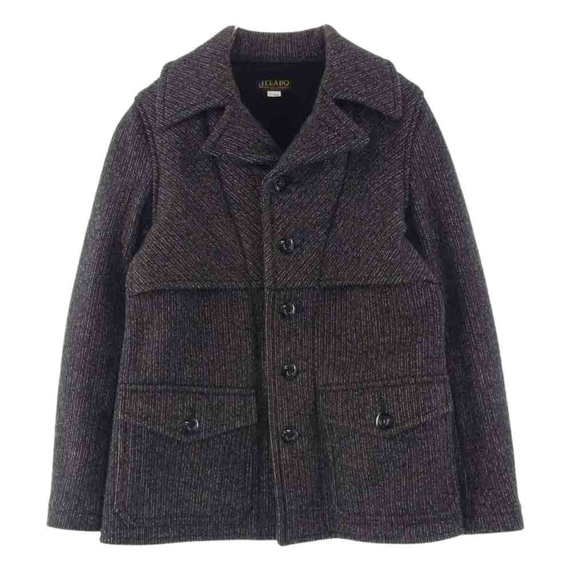 JELADO ジェラード ANTIQUE GARMENTS Bucher's Coat アンティークガーメンツ ビーチクロス ブッチャー コート マルチカラー系 36【中古】