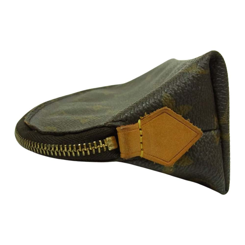 LOUIS VUITTON ルイ・ヴィトン M47515 モノグラム ポシェット コスメティック ポーチ ブラウン系【中古】
