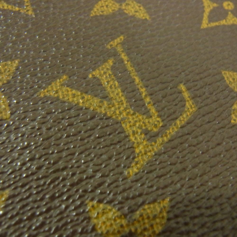 LOUIS VUITTON ルイ・ヴィトン モノグラム がま口 ポーチ ブラウン系【中古】