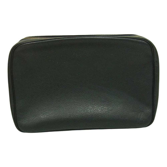 LOUIS VUITTON ルイ・ヴィトン M30304 タイガ エピセア ポーチ セカンドバッグ ブラック系【中古】