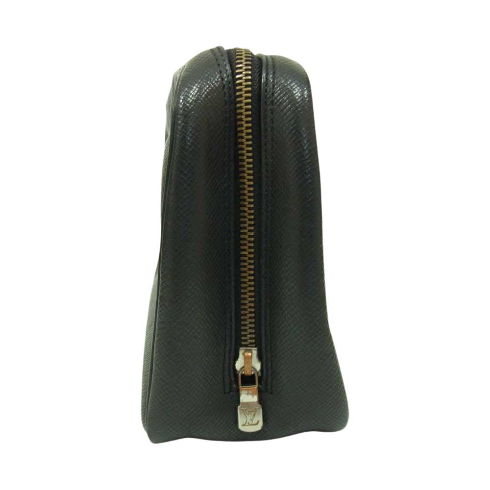 LOUIS VUITTON ルイ・ヴィトン M30304 タイガ エピセア ポーチ セカンドバッグ ブラック系【中古】
