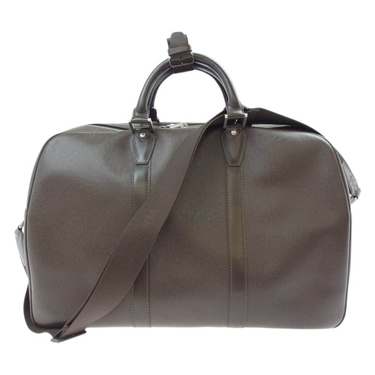 LOUIS VUITTON ルイ・ヴィトン M30128  タイガ ケンダルPM レザー 2WAY ボストンバッグ ショルダーバッグ ブラウン系【中古】