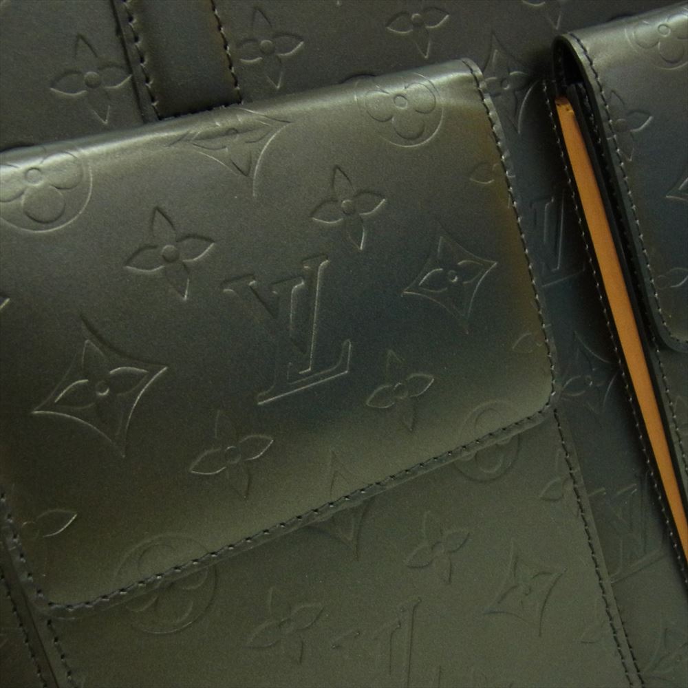 LOUIS VUITTON ルイ・ヴィトン M55105 モノグラム ウィルウッド レザー トートバッグ ブラック系【中古】