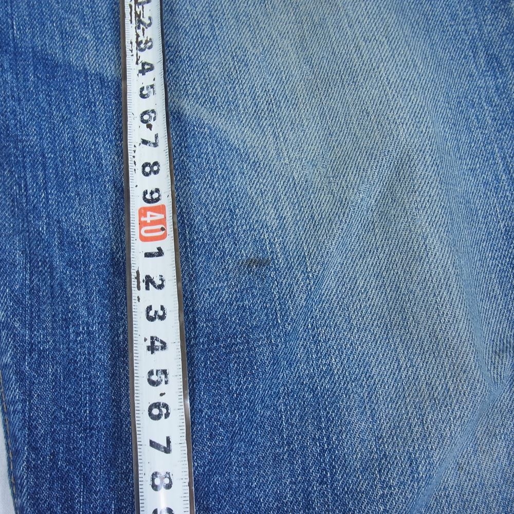 Levi's リーバイス 505 66前期 70s 裏刻印5 42TALON single stitch ビンテージ デニム パンツ インディゴブルー系 W33程度【中古】
