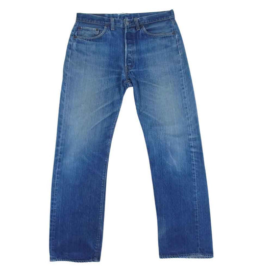 Levi's リーバイス 501 66前期 70s 裏刻印6 single stitch ビンテージ デニム パンツ インディゴブルー系 34【中古】
