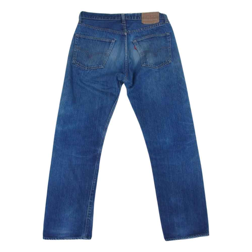 Levi's リーバイス 501 66前期 70s 裏刻印6 single stitch ビンテージ デニム パンツ インディゴブルー系 34【中古】