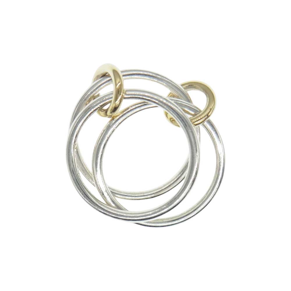 スピネリキルコリン Orion Linked Ring 3連 リンク オリオン リング  シルバー系 ゴールド系【中古】