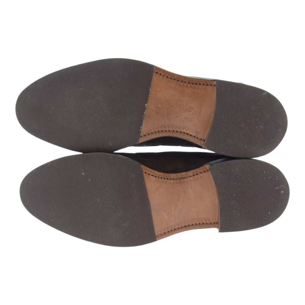 ジョセフ チーニー HARRY PONY SUEDE タッセル スエード ハリー タッセルローファー ダークブラウン系 7【中古】