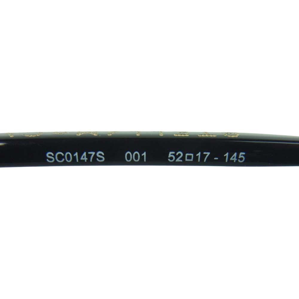 Stella McCartney ステラマッカートニー SC0147S 001 BIO-MATERIAL ラウンド サングラス ブラック系 52□17 - 145【中古】