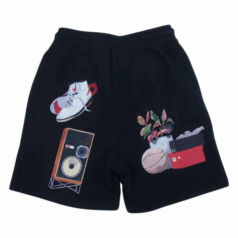 NIKE ナイキ JORDAN ジョーダン DQ7543-010 ジェイコブ ロチェスター フライト アーティストプリント ハーフパンツ ショーツ ブラック系 M【中古】