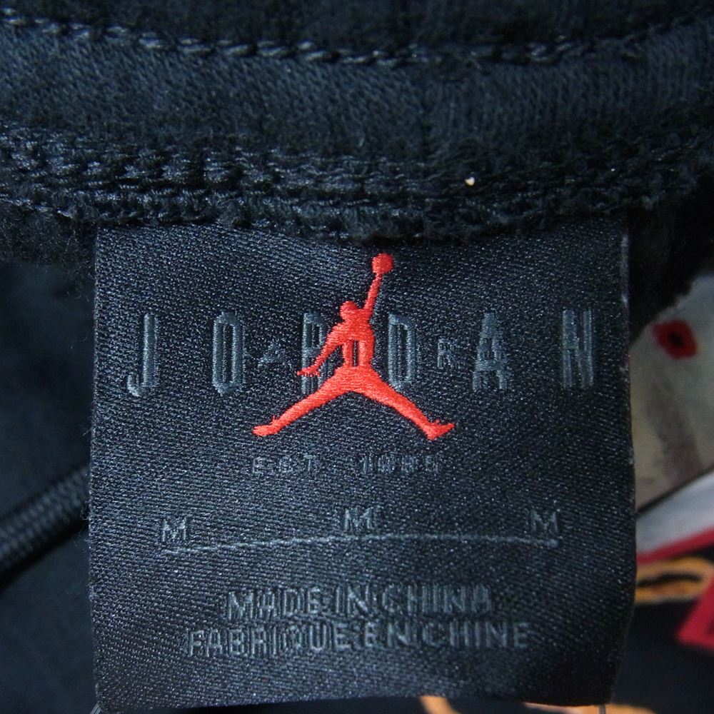 NIKE ナイキ JORDAN ジョーダン DQ7543-010 ジェイコブ ロチェスター フライト アーティストプリント ハーフパンツ ショーツ ブラック系 M【中古】