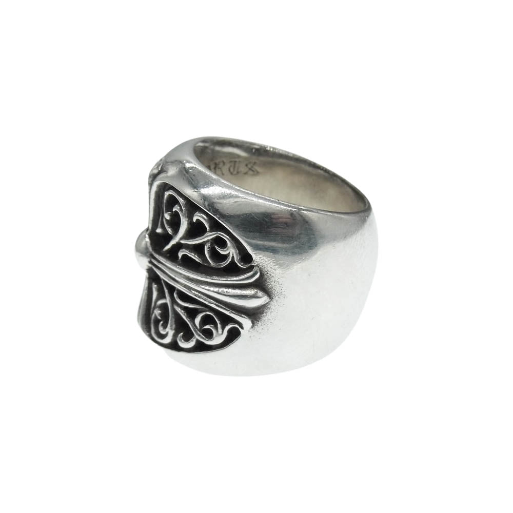 CHROME HEARTS クロムハーツ（原本無） CLASSIC OVAL クラシックオーバルクロス リング シルバー系【中古】