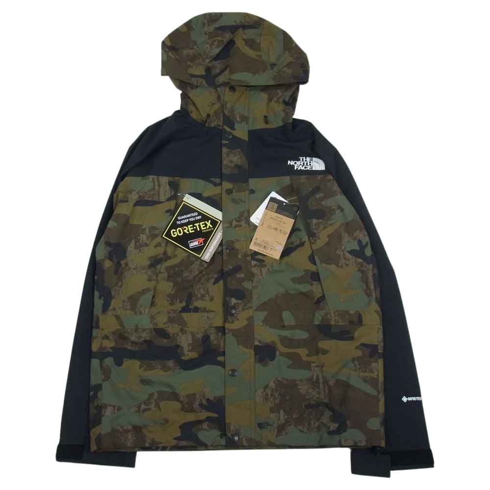 THE NORTH FACE ノースフェイス NP62135 NOVELTY MOUNTAIN LIGHT JACKET ノベルティ マウンテン ライト ジャケット GORE-TEX ゴアテックス ブラック系 カーキ系 L【新古品】【未使用】【中古】