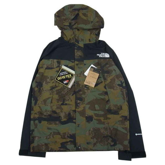 THE NORTH FACE ノースフェイス NP62135 NOVELTY MOUNTAIN LIGHT JACKET ノベルティ マウンテン ライト ジャケット GORE-TEX ゴアテックス ブラック系 カーキ系 L【新古品】【未使用】【中古】