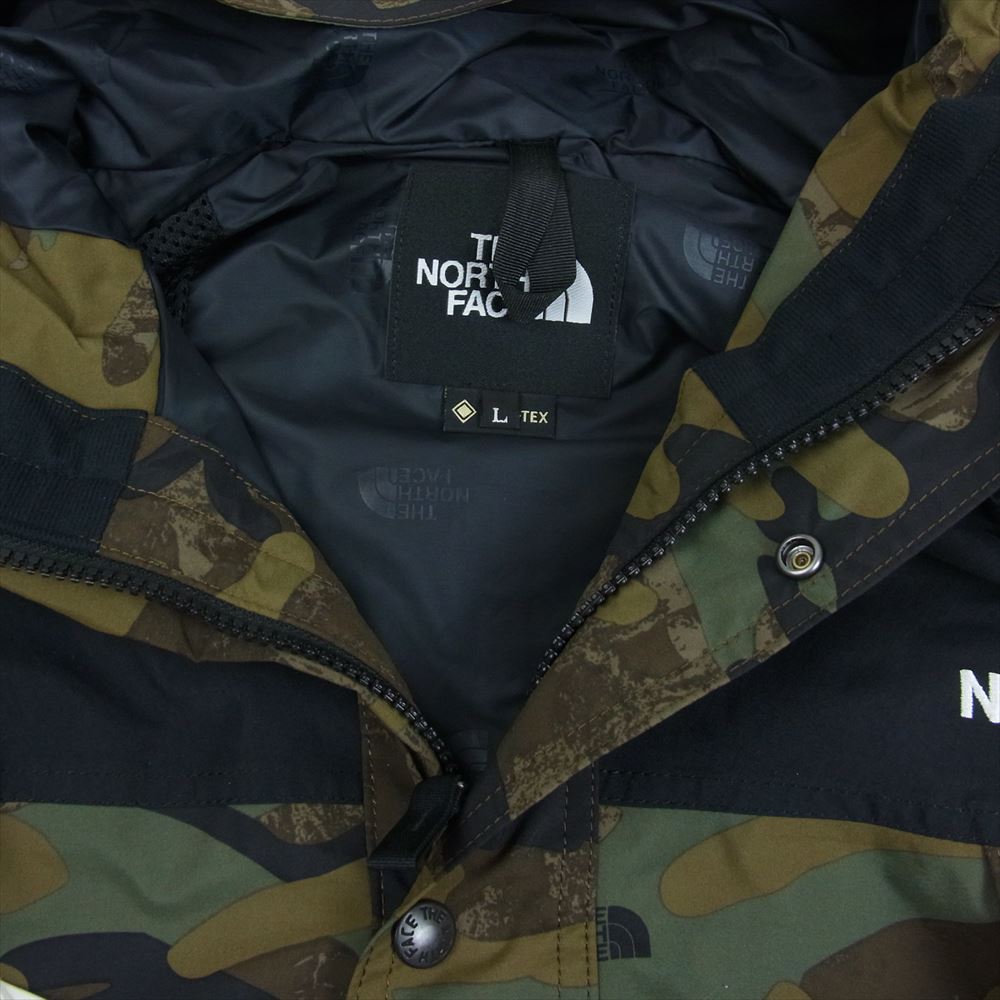 THE NORTH FACE ノースフェイス NP62135 NOVELTY MOUNTAIN LIGHT JACKET ノベルティ マウンテン ライト ジャケット GORE-TEX ゴアテックス ブラック系 カーキ系 L【新古品】【未使用】【中古】