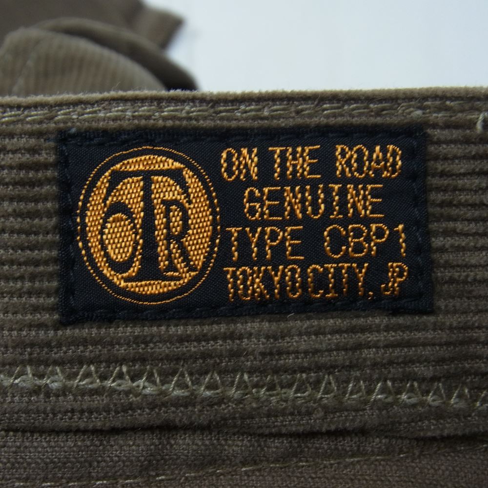 Celt&Cobra ケルト&コブラ レザーポケット コーデュロイパンツ ブラウン系 31【中古】