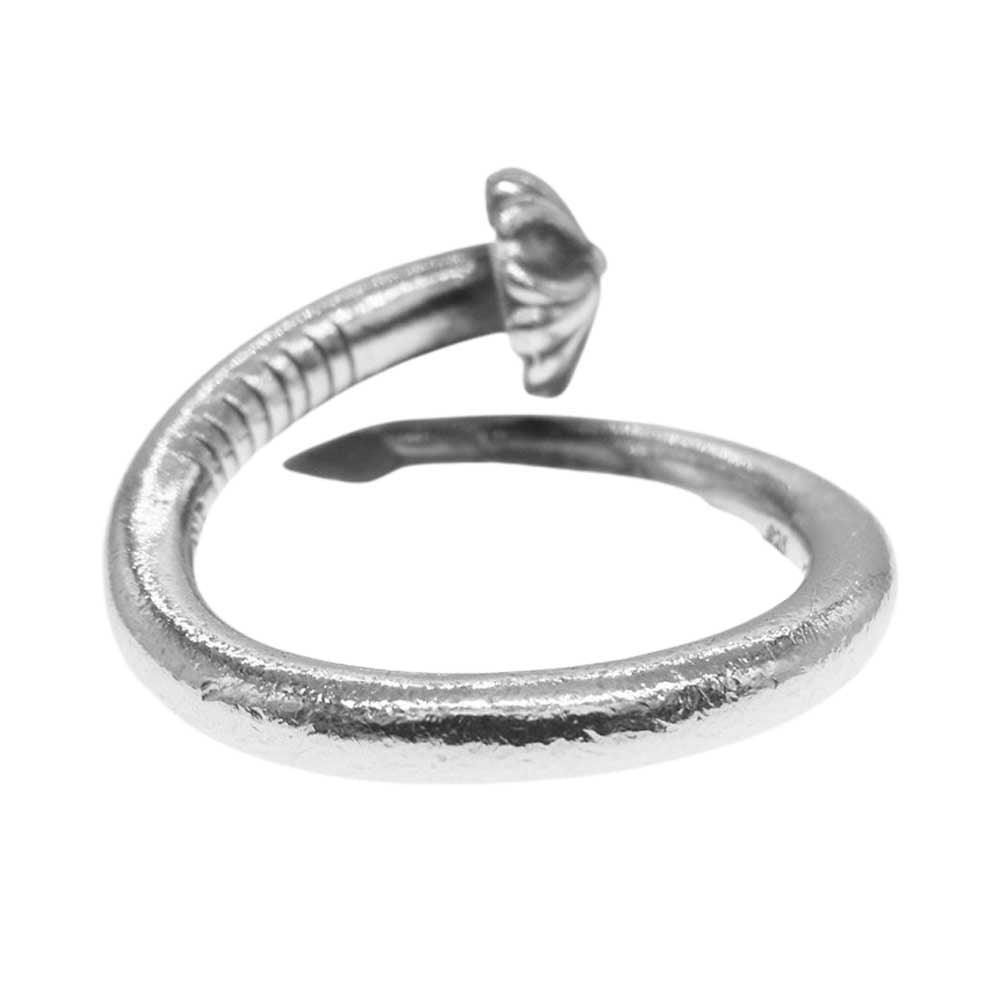 CHROME HEARTS クロムハーツ（原本有） NAIL CRSBALL クロスボール ネイル リング シルバー系【中古】