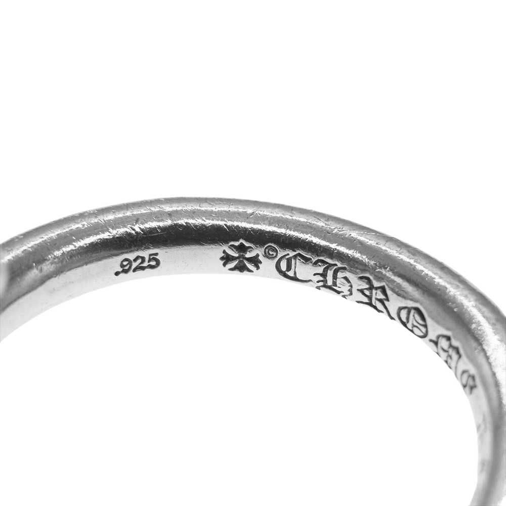 CHROME HEARTS クロムハーツ（原本有） NAIL CRSBALL クロスボール ネイル リング シルバー系【中古】