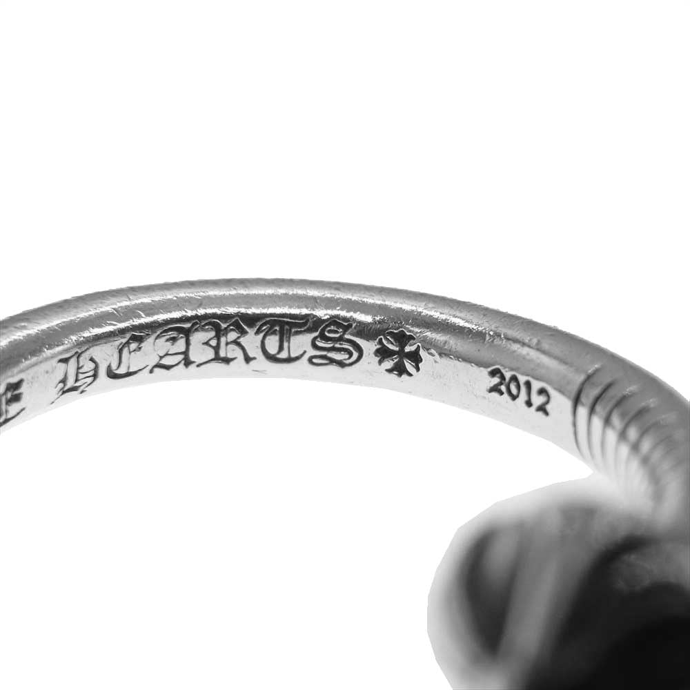 CHROME HEARTS クロムハーツ（原本有） NAIL CRSBALL クロスボール ネイル リング シルバー系【中古】