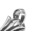CHROME HEARTS クロムハーツ（原本無） ラージ CHクロス プレーン ベイル ペンダント  シルバー系【中古】