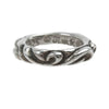 CHROME HEARTS クロムハーツ（原本無） スクロール バンド リング シルバー系 2号【中古】