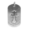 CHROME HEARTS クロムハーツ（原本無） カットアウト タイニークロス ラージ ドッグタグ シルバー系【中古】