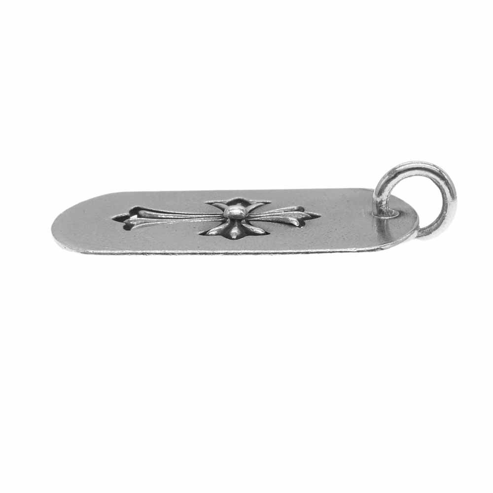 CHROME HEARTS クロムハーツ（原本無） カットアウト タイニークロス ラージ ドッグタグ シルバー系【中古】