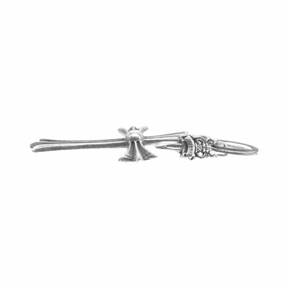 CHROME HEARTS クロムハーツ（原本無） CH CRS LG & No5 DGGR ラージクロス #5 ダガー キーリング シルバー系【中古】