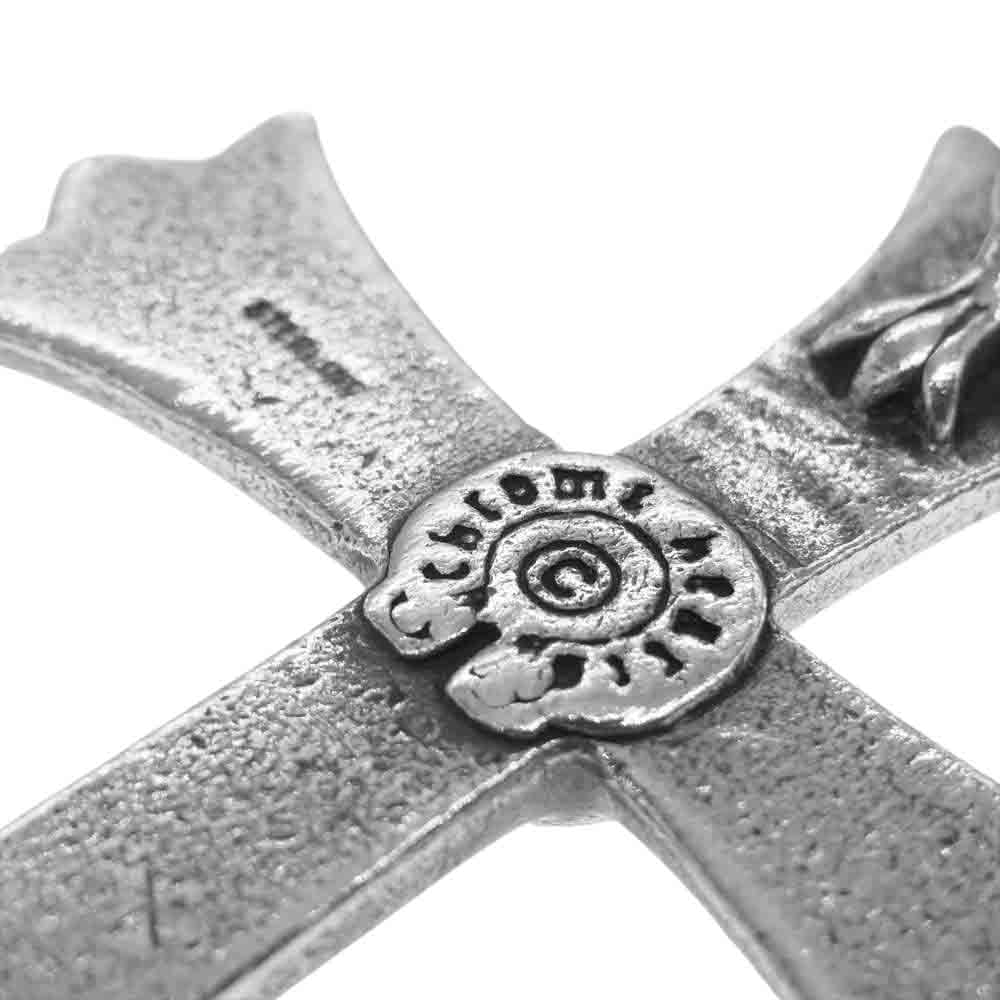 CHROME HEARTS クロムハーツ（原本無） CH CRS LG & No5 DGGR ラージクロス #5 ダガー キーリング シルバー系【中古】