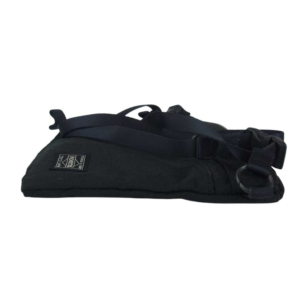 PORTER ポーター 吉田カバン HYBRID ハイブリッド SACOCHE サコッシュ ショルダーバッグ ブラック系【美品】【中古】