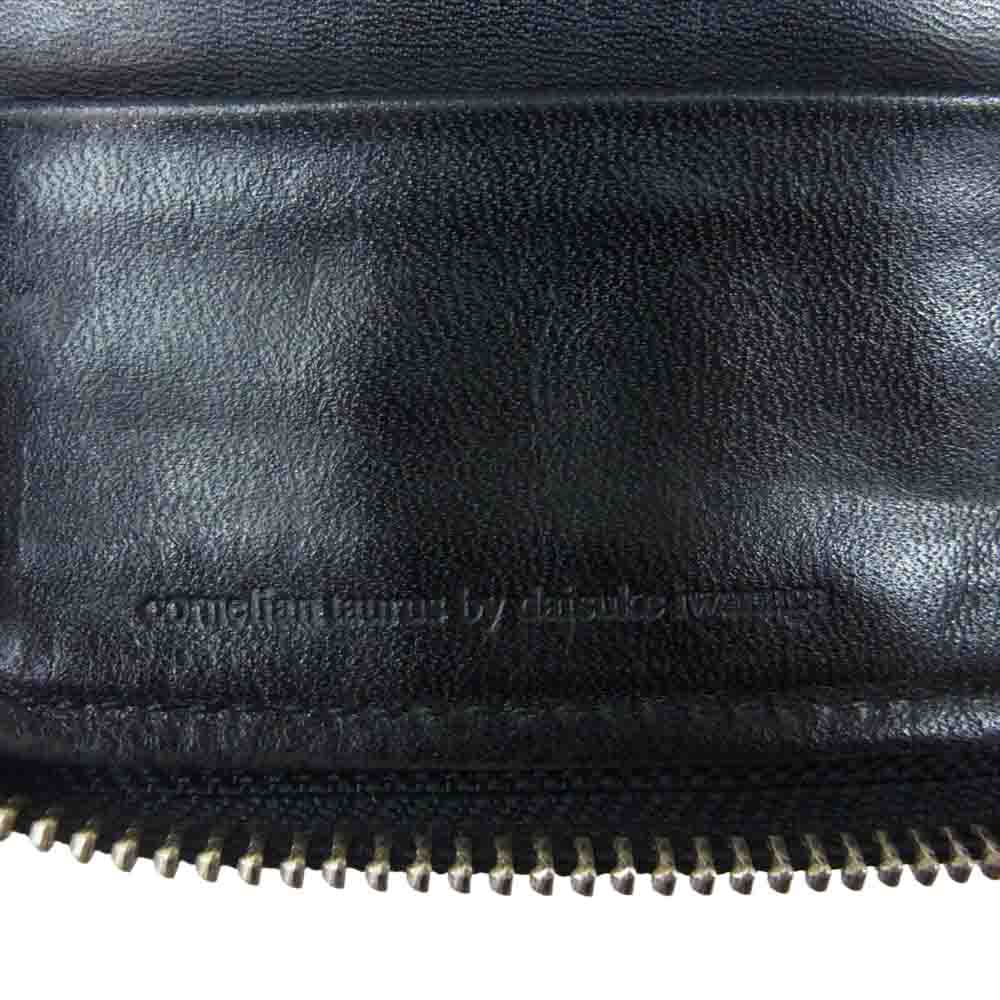 コーネリアンタウラス  BY DAISUKE IWANAGA バイダイスケイワナガ pommel wallet 長財布 ロングウオレット ブラック系【中古】