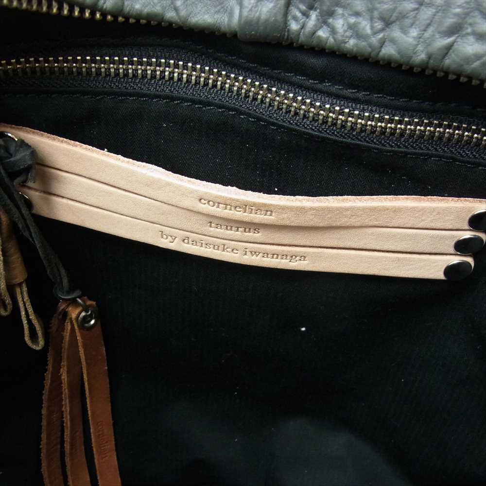 コーネリアンタウラス  BY DAISUKE IWANAGA バイダイスケイワナガ BIRTH HANDLE バースハンドル 3WAY ショルダーバッグ グレー系【中古】