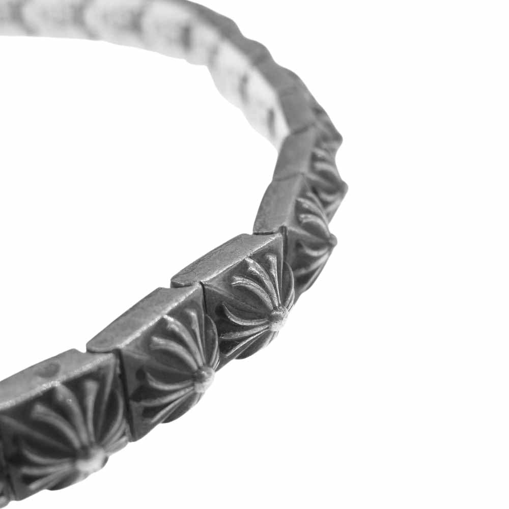 CHROME HEARTS クロムハーツ（原本無） ピラミッド プラス リンク ブレス シルバー系【中古】
