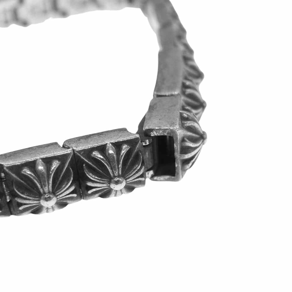 CHROME HEARTS クロムハーツ（原本無） ピラミッド プラス リンク ブレス シルバー系【中古】