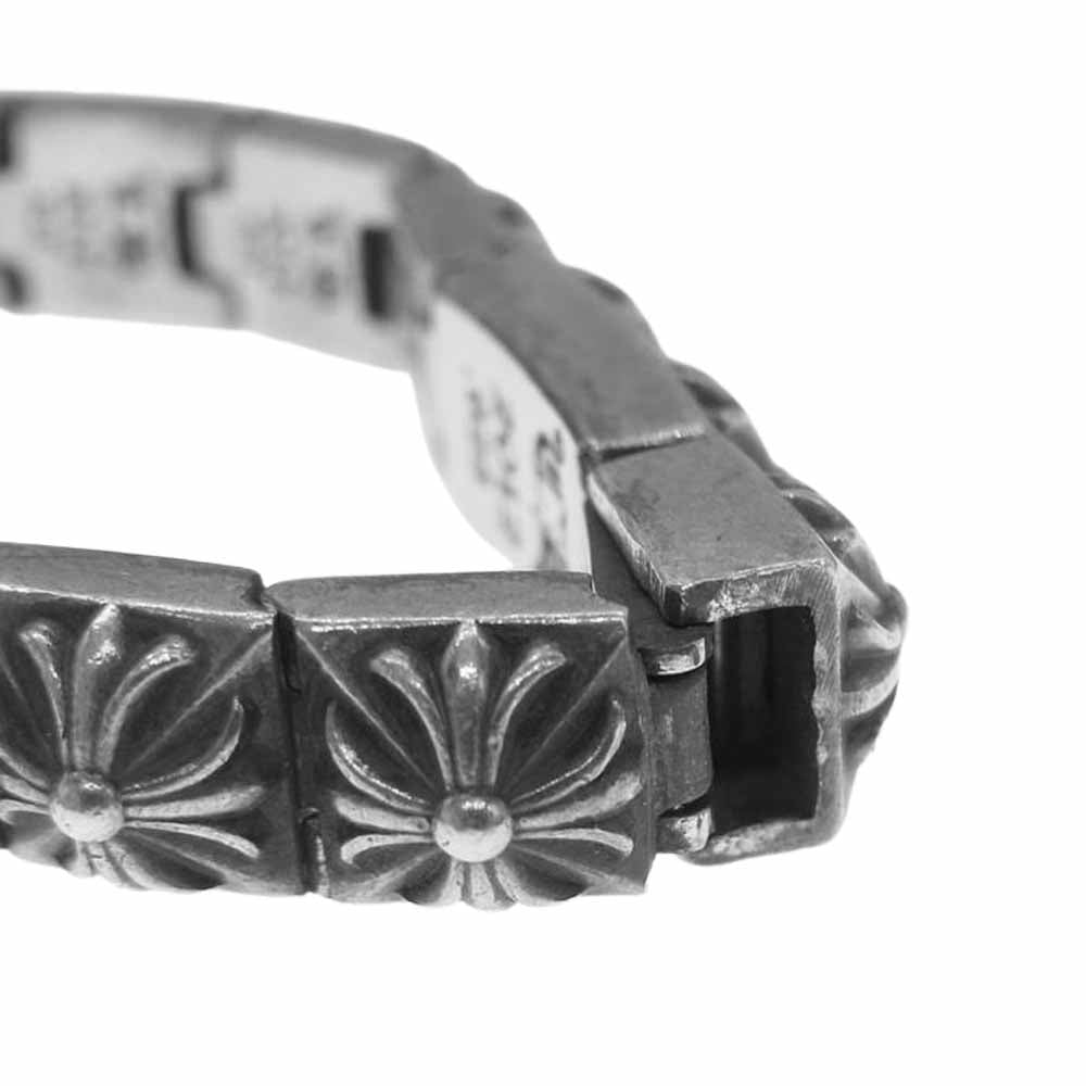 CHROME HEARTS クロムハーツ（原本無） ピラミッド プラス リンク ブレス シルバー系【中古】